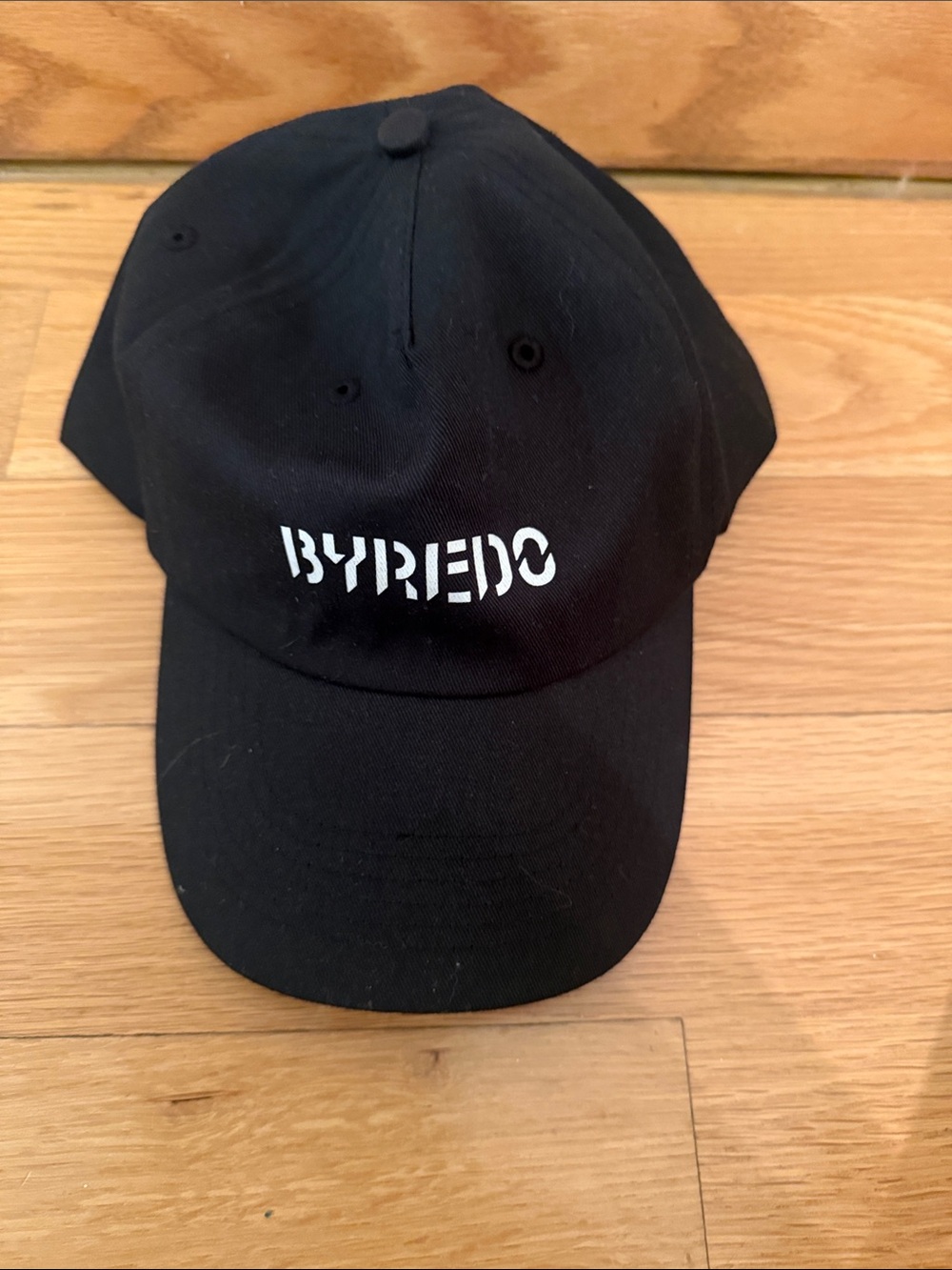 Byredo Black Cap with White Logo